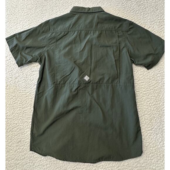 Columbia Mens Short Sleeve Button Down Hiking Shirt Small - Picture 6 of 6